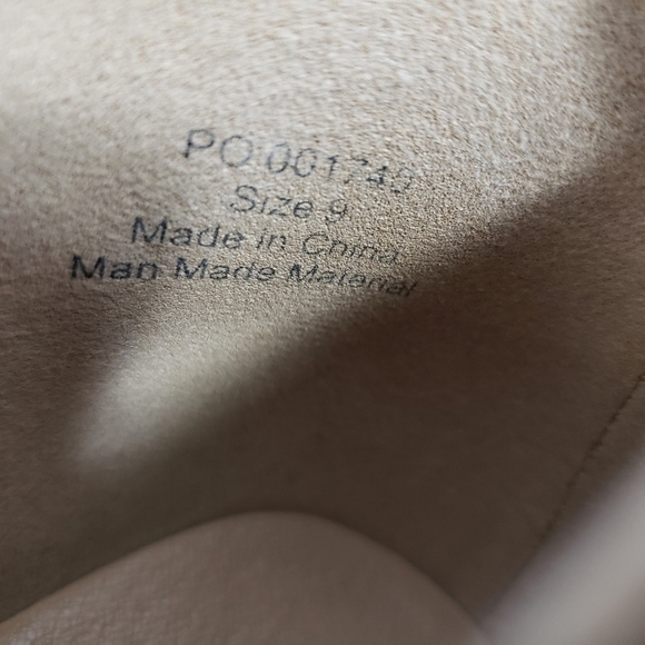 Journee Lola Ankle Bootie Size 9 Tan Brown Faux Leather Boots Western Boho Rodeo - Picture 10 of 13